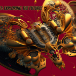 The Great Reset: Navigating the Future - A golden butterfly made of electronic PCB, symbolizing the convergence of nature and technology, against a burgundy background. The title 'The Great Reset: Navigating the Future' is displayed in elegant typography.